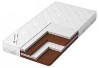 Матрас для новорожденных Джангл Хеппи 1200x600, белый Матрас для новорожденных Джангл Хеппи 1200x600, белый. Фото №1
