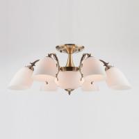 Потолочная люстра Eurosvet Ariele 22010/6+2 античная бронза