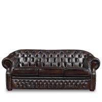 Диван B-128 (3-х местный) коричневый