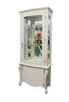 Шкаф с витриной Луиза ММ-257-01/01 Шкаф с витриной Луиза ММ-257-01/01