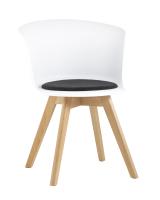 Стул Blossom с подушкой белый фото Стул Blossom с подушкой белый. Фото №1