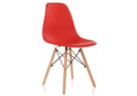 Стул деревянный Eames PC-015 красный. Фото №1