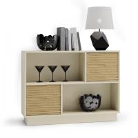Узкая тумба NORA 3045.5 Vainilla/Nordico фото Узкая тумба NORA 3045.5 Vainilla/Nordico
