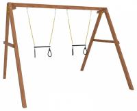 Качели детские Р911-31, коричневый
