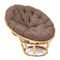 Кресло из ротанга Папасан Эко Скин (Papasan Eco Skin 23/01) + Подушка (ткань, коричневый) фото Кресло из ротанга Папасан Эко Скин (Papasan Eco Skin 23/01) + Подушка (ткань, коричневый)