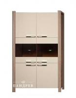 Шкаф с витриной Невада ГМ 9521Е фото Шкаф с витриной Невада ГМ 9521Е