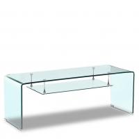 Тв тумба F008 прозрачная. Фото №1