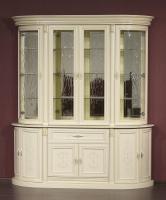 Витрина Милан 1-01 + комод Милан 2-01 фото Витрина Милан 1-01 + комод Милан 2-01