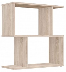 Стеллаж Polini Home Smart, древесина коричневая светлая дуб. Фото