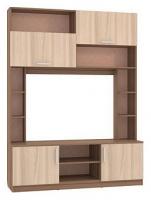 Натали Мини- Стенка ясень шимо темный/ясень шимоСветлый Натали Мини- Стенка ясень шимо темный/ясень шимоСветлый