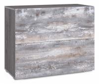 Тумба Urban НМ 011.87-01, Бетон Пайн темный, Ясень Анкор темный. Фото №1