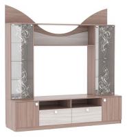 Гармония Мини- Стенка ясень шимо темный/ясень шимоСветлый Гармония Мини- Стенка ясень шимо темный/ясень шимоСветлый