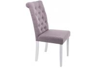 Стул деревянный Amelia white / fabric fog фото Стул деревянный Amelia white / fabric fog. Фото №1
