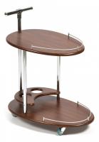 Стол сервировочный FAIRPORT МДФ/металл, 70*47*80,5 см, Орех Стол сервировочный FAIRPORT МДФ/металл, 70*47*80,5 см, Орех