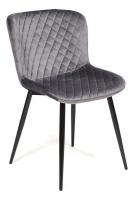 Стул QUINCY (mod. 8272) металл/ткань, 49х53х84,5 см, серый (G-062-40)/черный (поставляется по 4 шт) фото Стул QUINCY (mod. 8272) металл/ткань, 49х53х84,5 см, серый (G-062-40)/черный (поставляется по 4 шт). Фото №1