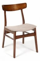 CT 8804 Стул Rabat с мягким сиденьем дерево гевея, 52,5*46,5*78см, Тёмный Дуб, ткань бежевая (FG22616-16) (поставляется по 4 шт) фото CT 8804 Стул Rabat с мягким сиденьем дерево гевея, 52,5*46,5*78см, Тёмный Дуб, ткань бежевая (FG22616-16) (поставляется по 4 шт). Фото №1