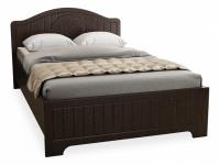 кровать 2000*1200 Монблан МБ-601К с ламелями и комплектом опор орех шоколадный фото кровать 2000*1200 Монблан МБ-601К с ламелями и комплектом опор орех шоколадный. Фото №1