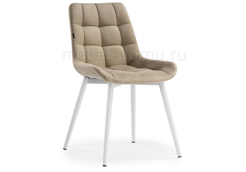 Стул деревянный Алст белый / velutto 05. Фото №1