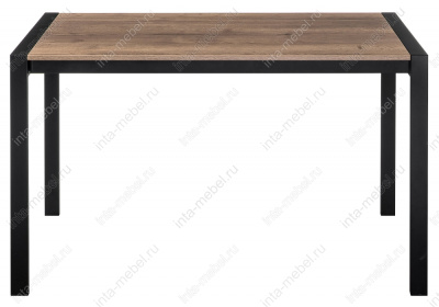 Стол деревянный Центавр дуб велингтон / черный матовый. Фото