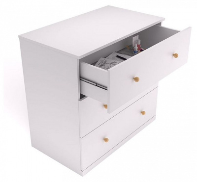 Комод Polini Kids Fun, белый. Фото №3