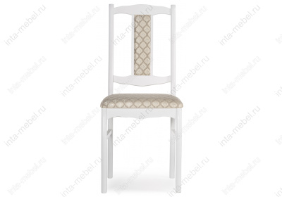 Стул деревянный Киприан белый / бежевый. Фото