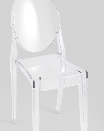 Стул Victoria Ghost прозрачный. Фото №9