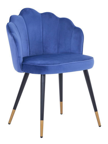 Стул Камилла велюр королевский синий. Фото №1
