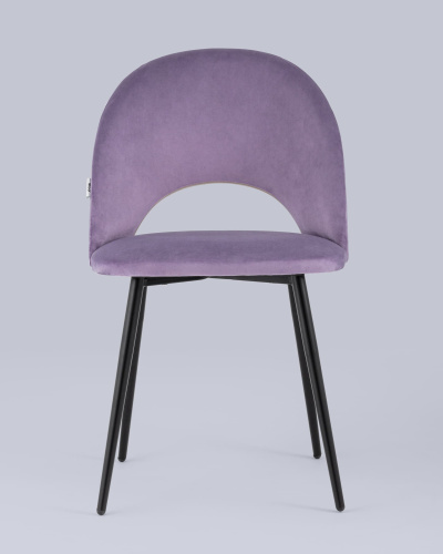 Стул Меган велюр сиреневый. Фото №5