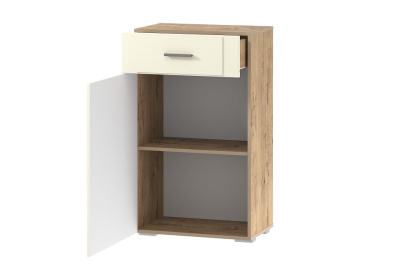 Тумба для обуви Livorno НМ 040.65 (фасад левый), Софт Панакота, Дуб Бунратти фото Тумба для обуви Livorno НМ 040.65 (фасад левый), Софт Панакота, Дуб Бунратти. Фото