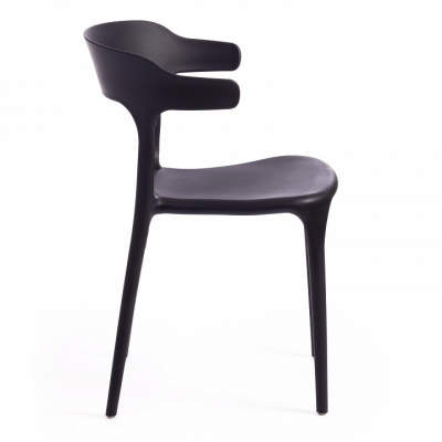 Стул TON (mod. PP-106) пластик, 50 х 50 х 76 см, черный 3010 (поставляется по 4 шт) фото Стул TON (mod. PP-106) пластик, 50 х 50 х 76 см, черный 3010 (поставляется по 4 шт). Фото №2