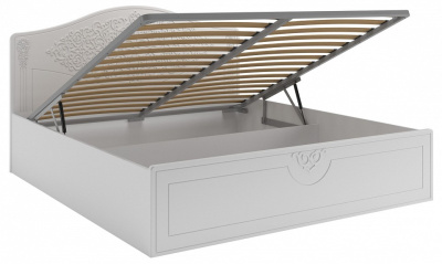 кровать 2000*1800 Ассоль  белое дерево фото кровать 2000*1800 Ассоль  белое дерево. Фото №2