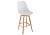 Барный стул Burbon белый