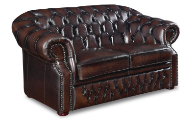 Диван B-128 лавсит (2-х местный) коричневый. Фото