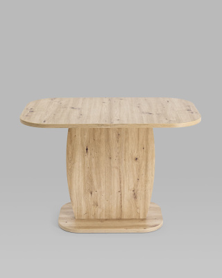 Стол Barrel 110-145*70 дуб/белый фото Стол Barrel 110-145*70 дуб/белый. Фото №4