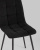 Стул Oliver велюр черный. Фото №9