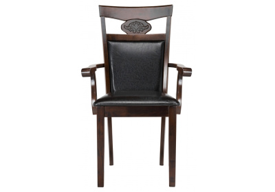 Стул деревянный Кресло Luiza dirty oak / dark brown фото Стул деревянный Кресло Luiza dirty oak / dark brown. Фото №4
