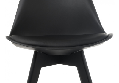 Стул деревянный Bonus black / black. Фото №3