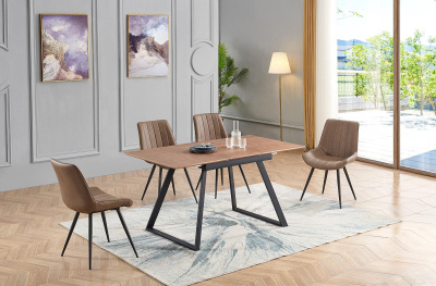 Стул DC-9547 коричневый. Фото