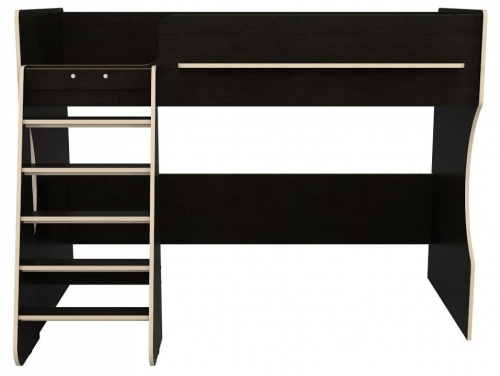 Кровать-чердак Р432 Капризун 1, древесина коричневая светлая дуб. Фото №4