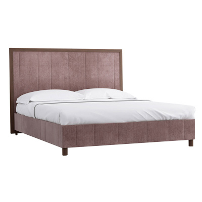 Кровать с ортопедическим основанием и ящиком 1.6 Модерн Лайт Нежное мерцание. Фото