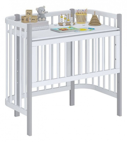 Кроватка Polini kids Simple 120, белый. Фото №5