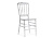 Пластиковый стул Chiavari white