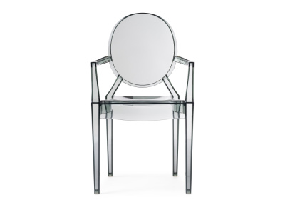 Пластиковый стул Luis gray. Фото №2