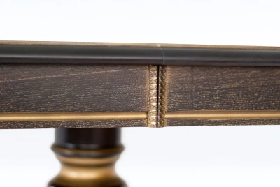 Стол Орион 9 с патиной (резная нога). Фото №2