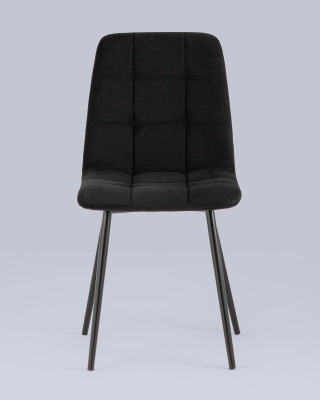 Стул Oliver велюр черный. Фото