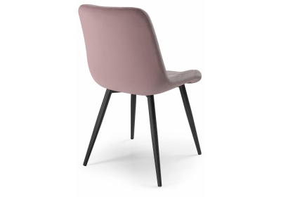 Стул Fox light purple / black. Фото