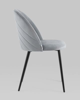 Стул Фолио велюр серый. Фото