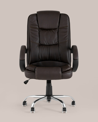 Кресло руководителя TopChairs Atlant коричневое фото Кресло руководителя TopChairs Atlant коричневое. Фото №5