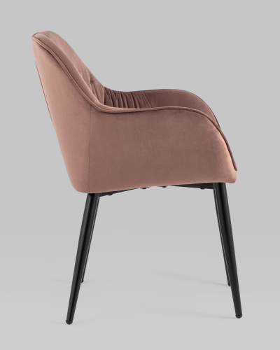 Стул Алекса велюр пыльно-розовый. Фото №4