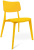 Стул Dario yellow/yellow. Фото №1